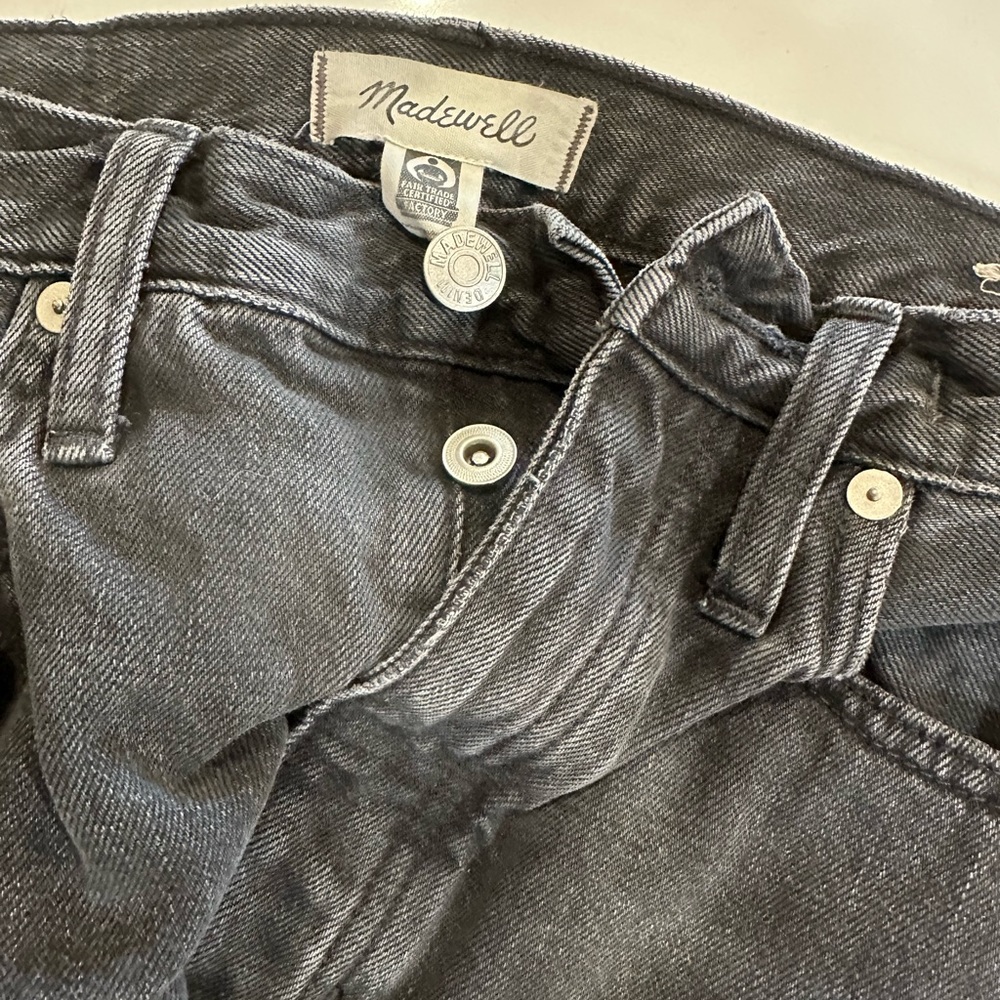 Madewell Balloon leg, high waisted jean